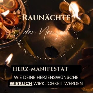 #manifestation #raunächte #magie #seelenweg #schamanismus #spirituell #manifestation #ahnenheilung #energyhealing